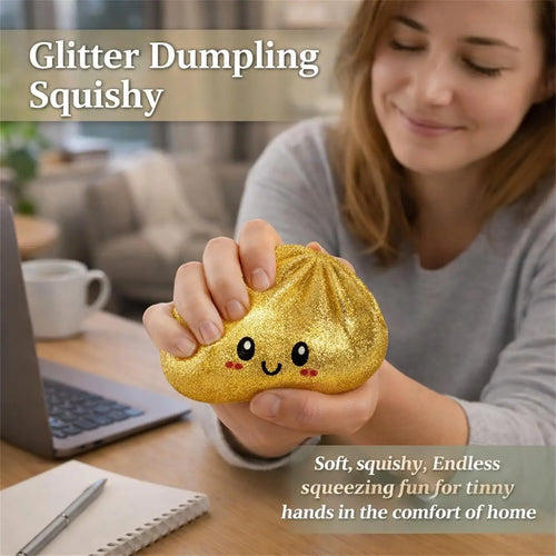 Glitter Dumpling Squishy